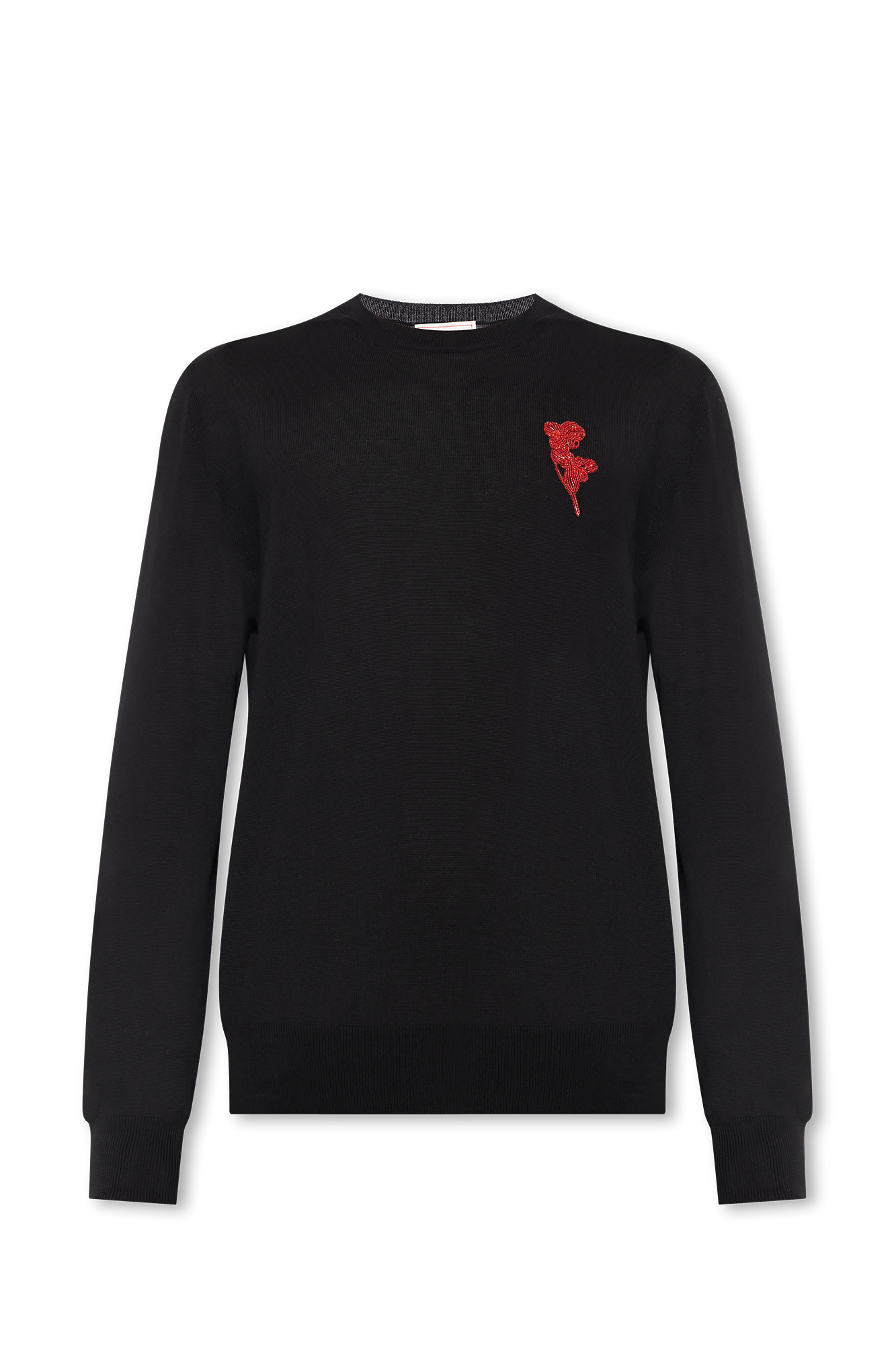 Alexander mcqueen outlet black sweater